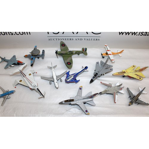 663 - Collection Of Model Air Craft Various Conditions Inc- Matchbox/Corgi Etc