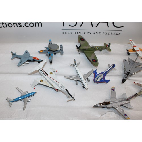 663 - Collection Of Model Air Craft Various Conditions Inc- Matchbox/Corgi Etc