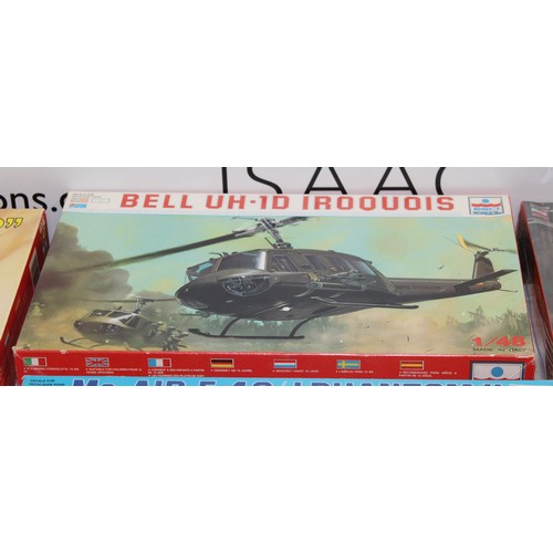 666 - Five ESCI Boxed Military Aircraft Models  - 1:48 & 1:72 Scale