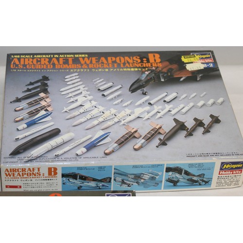 673 - Three Hasegawa Aircraft Weapons Models  - 1:12 Scale