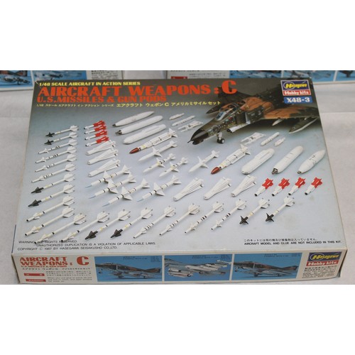 673 - Three Hasegawa Aircraft Weapons Models  - 1:12 Scale