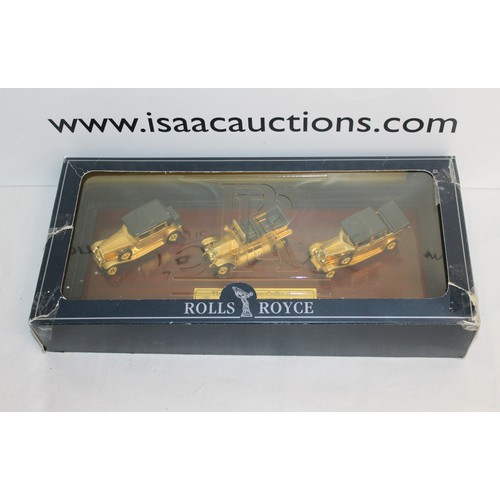 678 - A Boxed Rolls-Royce Collection Special 24-Carat Gold Plated Limited Edition