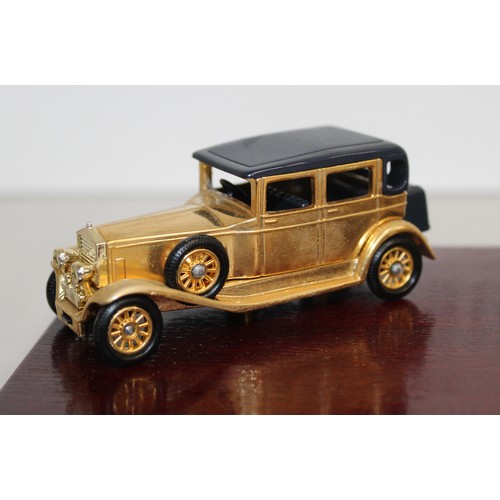 678 - A Boxed Rolls-Royce Collection Special 24-Carat Gold Plated Limited Edition