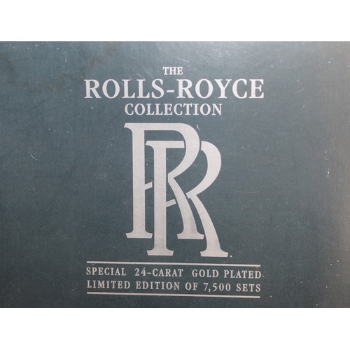 678 - A Boxed Rolls-Royce Collection Special 24-Carat Gold Plated Limited Edition