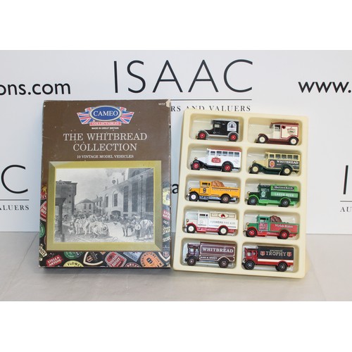 679 - Boxed Cameo Collectables The Whitbread Collection 10 Vintage Model Vehicles