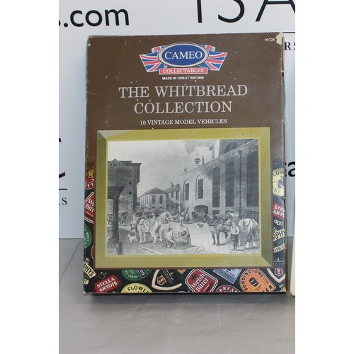 679 - Boxed Cameo Collectables The Whitbread Collection 10 Vintage Model Vehicles