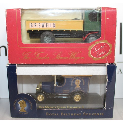 685 - A Selection Of Boxed Collectable Lorries Inc: Royal Worcester Fine Bone China Bedford S Box Van/Hali... 