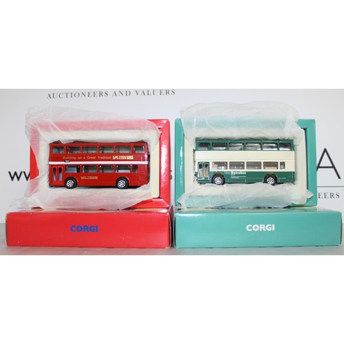 686 - 2 x Collectable Die-Cast Yorkshire Rider Buses