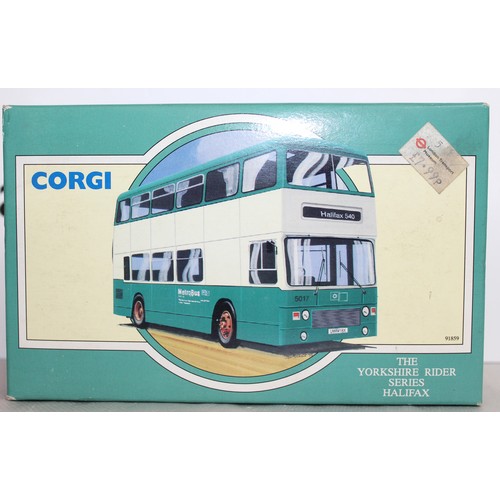 686 - 2 x Collectable Die-Cast Yorkshire Rider Buses