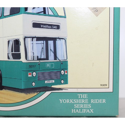 686 - 2 x Collectable Die-Cast Yorkshire Rider Buses