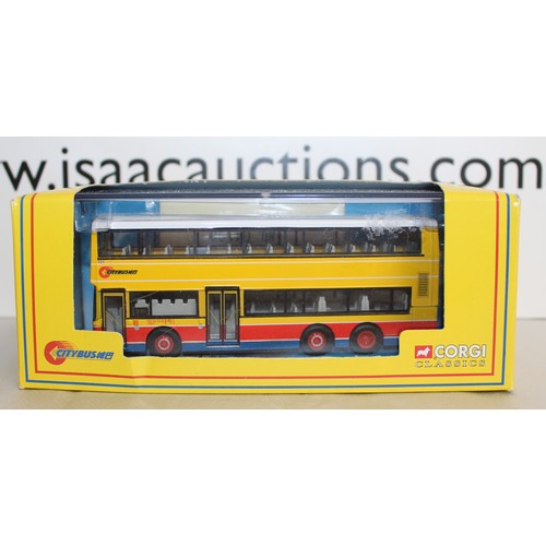 693 - 2 x Collectable Corgi Classic Citybus