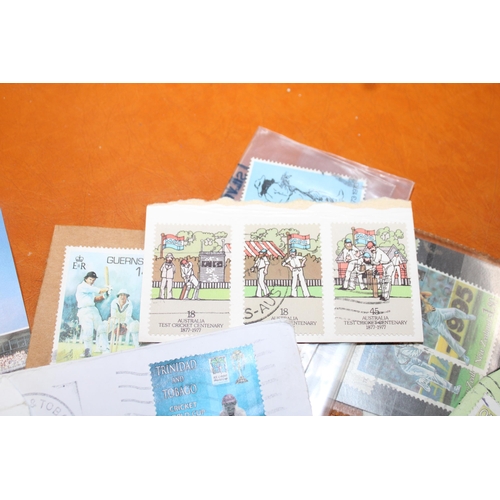 33 - Two Folders Containing Quantity Of First Day Covers & Some Franked & Unfranked Stamps...