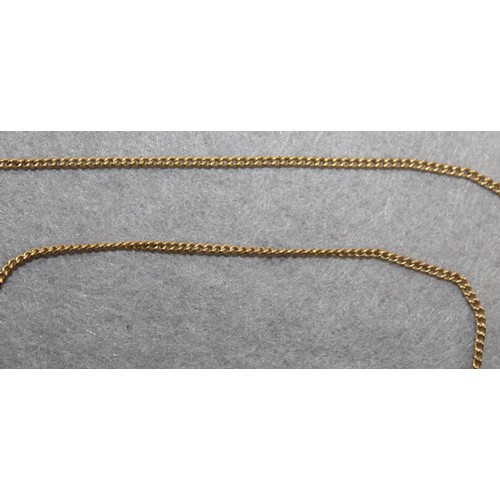 542 - Stamped 9ct Gold Necklace Total Weight 3.41g