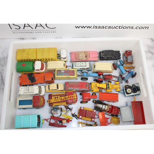 703 - A Quantity Of Play Worn Die-Cast Vehicles In Various Conditions Box Not Included