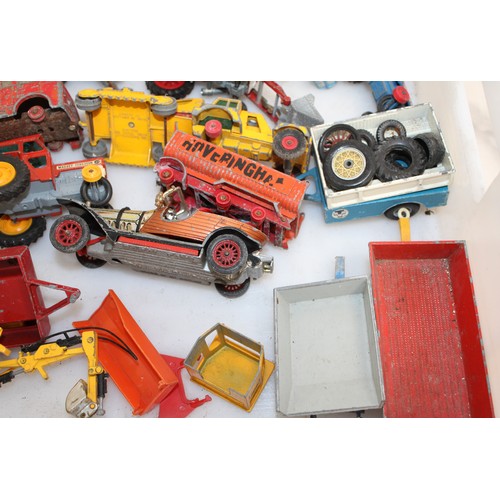 703 - A Quantity Of Play Worn Die-Cast Vehicles In Various Conditions Box Not Included...