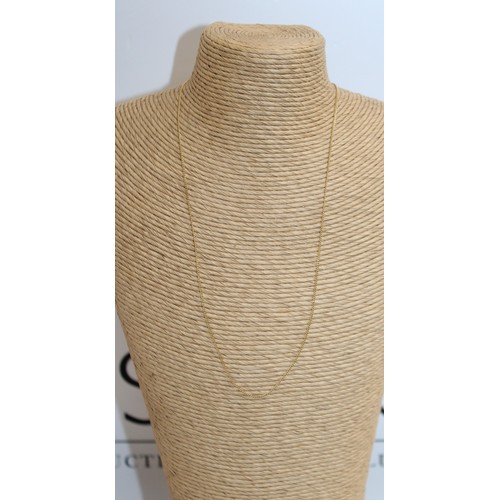 559 - Stamped 750 Gold Necklace Total Weight-2.02g