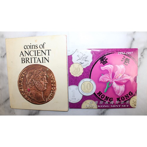 348 - 2 x Collectors Pack Coins Of ANCIENT BRITAIN/1994-1997 HONG KONG MINT SET