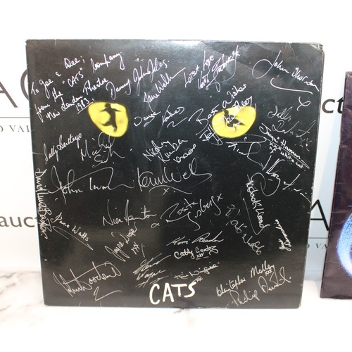 130 - Signed CATS Album (CATS COMPANY New London Theatre 1983) & STARLIGHT EXPRESS Programme