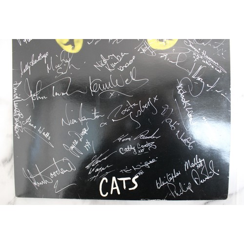 130 - Signed CATS Album (CATS COMPANY New London Theatre 1983) & STARLIGHT EXPRESS Programme