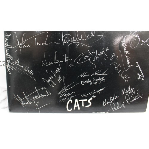 130 - Signed CATS Album (CATS COMPANY New London Theatre 1983) & STARLIGHT EXPRESS Programme