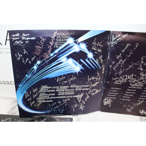 130 - Signed CATS Album (CATS COMPANY New London Theatre 1983) & STARLIGHT EXPRESS Programme