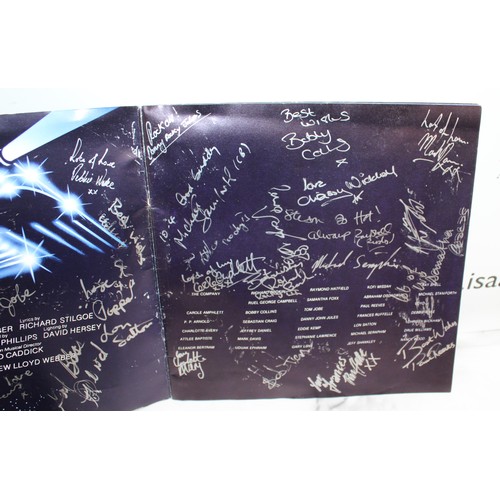 130 - Signed CATS Album (CATS COMPANY New London Theatre 1983) & STARLIGHT EXPRESS Programme