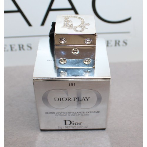 431 - 2 x Boxed DIOR GOURMETTE Makeup Bracelet For Lips/DIOR PLAY Extreme Shine Gloss