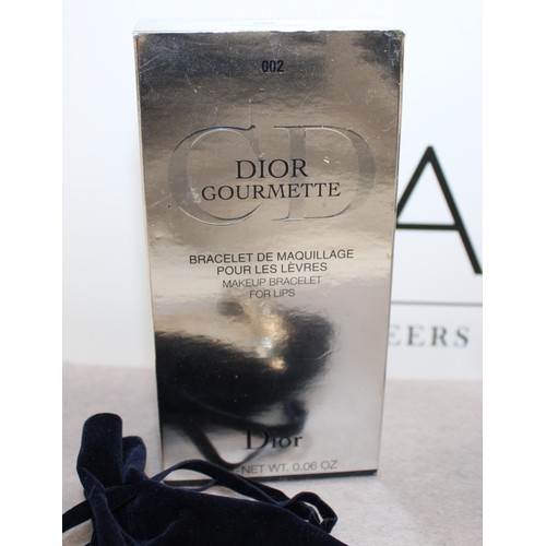 431 - 2 x Boxed DIOR GOURMETTE Makeup Bracelet For Lips/DIOR PLAY Extreme Shine Gloss