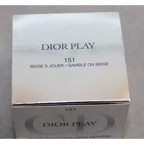 431 - 2 x Boxed DIOR GOURMETTE Makeup Bracelet For Lips/DIOR PLAY Extreme Shine Gloss