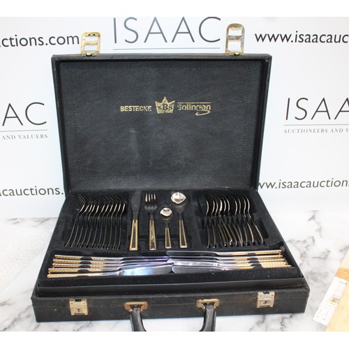 480 - Cased SBS-BESTECKE Full Cutlery Set