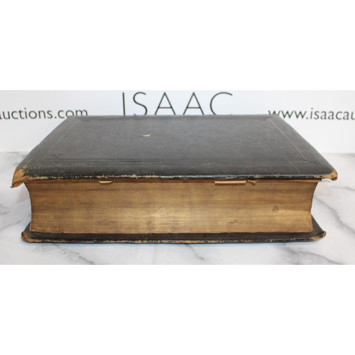 277 - Large Gilt Edged Bible - Measures 40cm x 30cm