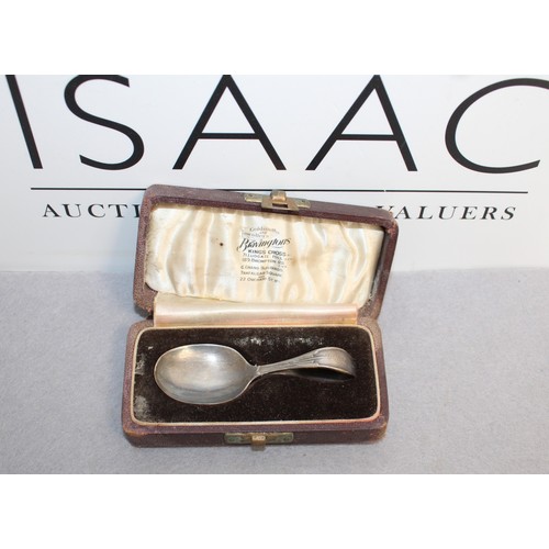 489 - Spoon Ladel in Box - Inscription on Handle ( As shown in pictures)