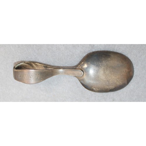 489 - Spoon Ladel in Box - Inscription on Handle ( As shown in pictures)