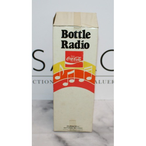 139 - Boxed Vintage COCA COLA Bottle Radio