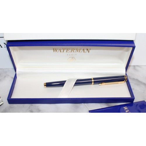 4 - 2 x Boxed WATERMANS 1990 Rollerball Pens...