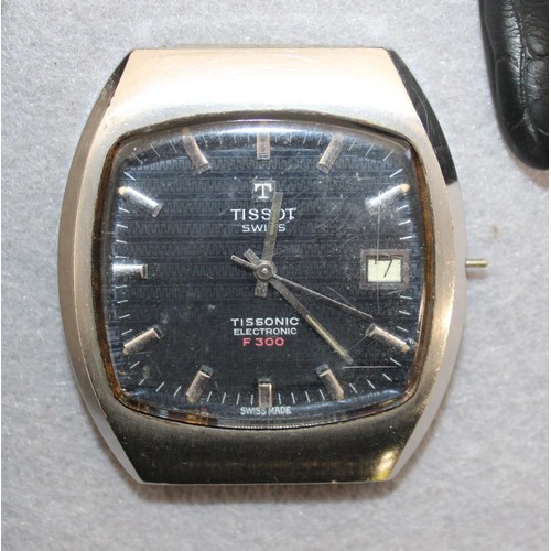 585 - Selection Of Men's Watches All Untested Various Conditions Inc-Rotary/Accurist/Sekonda/Tissot. In A ... 