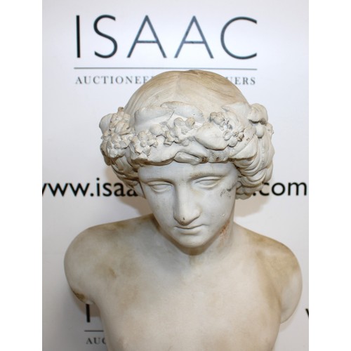 85 - Antinous With Bachic Wreath
Height 41cm
COLLECTION ONLY