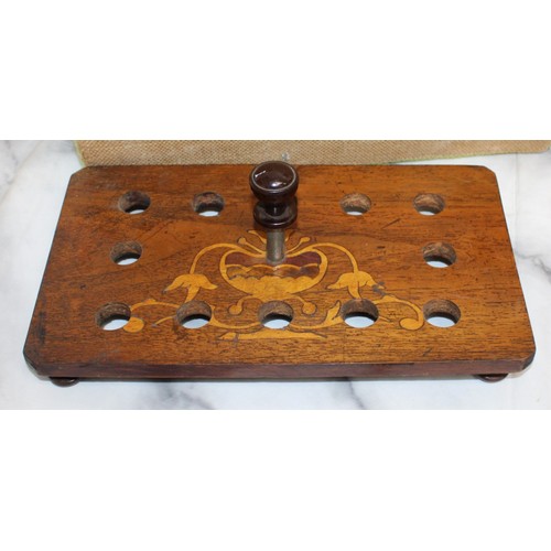 280 - Church Related Items Including Kneelers, Crucifix, Cross, And A Communion Cup Holders
Cross Height 6... 