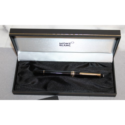 10 - Boxed MONTBLANC Meisterstuck Ball Point Pen