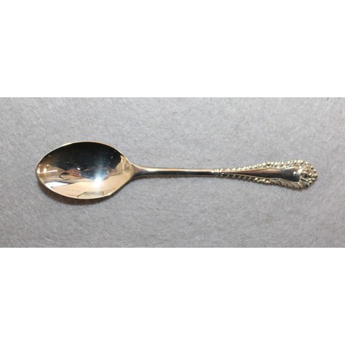 495 - Silver Hallmarked Birmingham Spoon Boxed