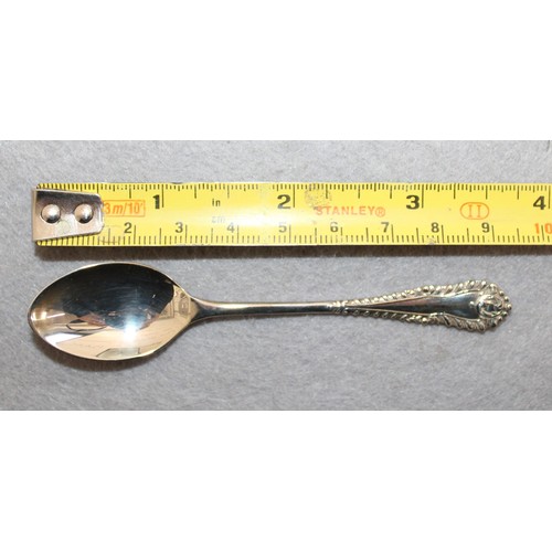 495 - Silver Hallmarked Birmingham Spoon Boxed