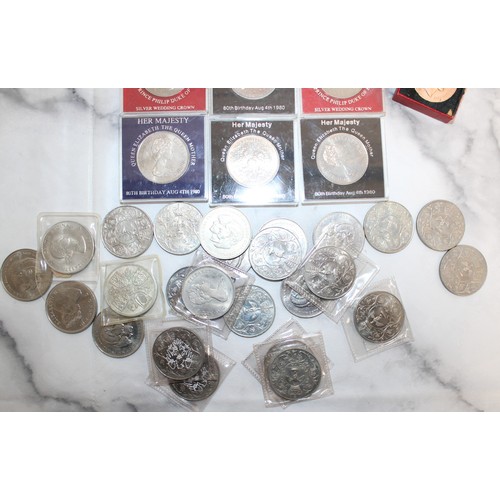 376 - Quantity Of Mixed Commemorative Coins Etc