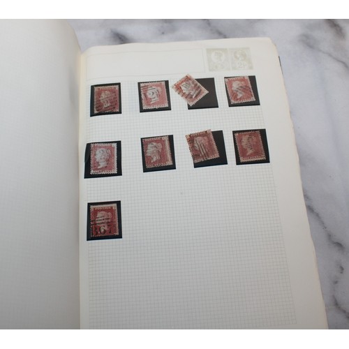 39 - Selection Of Collectable Stamps In A Folder Some Franked & Unfranked...