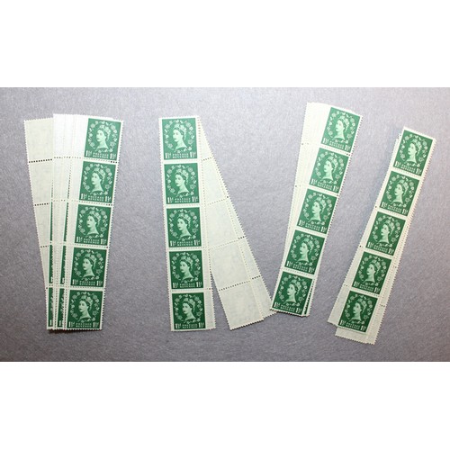 42 - 200 x Unfranked 1 1/2 d Postage Stamps...