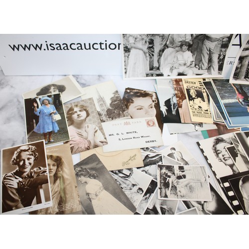 45 - Quantity Of Collectable Postcards/Photos(Some Signed)Etc...