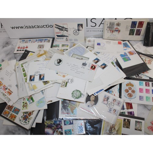 46 - Large Quantity Of Franked & Unfranked First Day Covers Etc