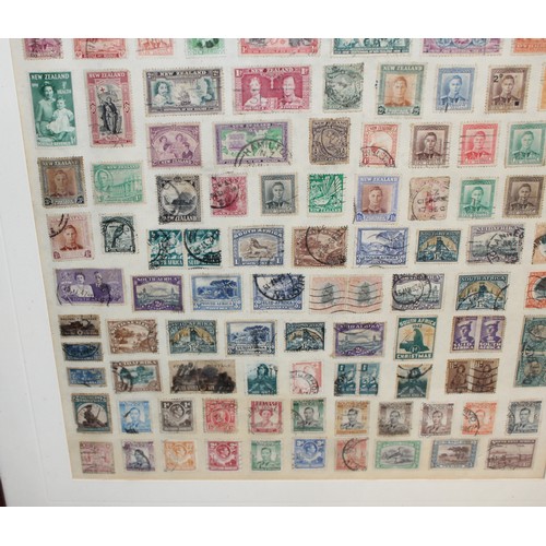 47 - 2 x Framed Stamp Collections Inc: Old Commonwealth And 1881-1948 23cm x 19cm
COLLECTION ONLY