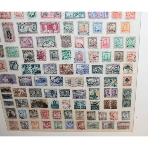 47 - 2 x Framed Stamp Collections Inc: Old Commonwealth And 1881-1948 23cm x 19cm
COLLECTION ONLY...