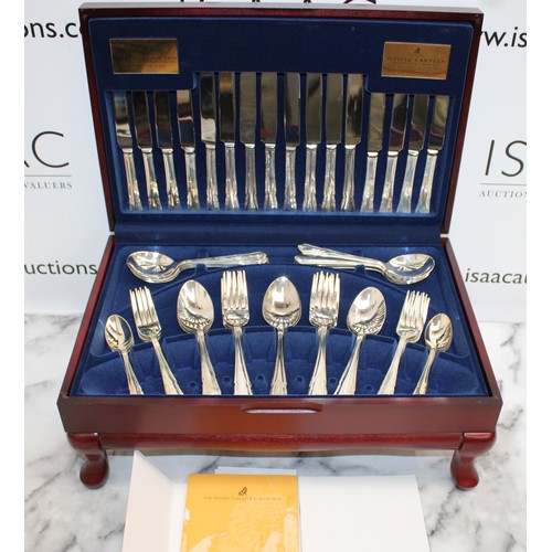 512 - Cased The Viners Tabletop Collection Stainless Steel Cutlery 58 Piece Set