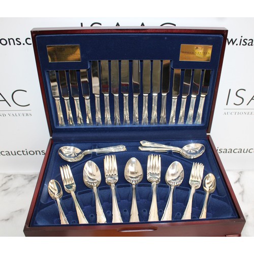 512 - Cased The Viners Tabletop Collection Stainless Steel Cutlery 58 Piece Set